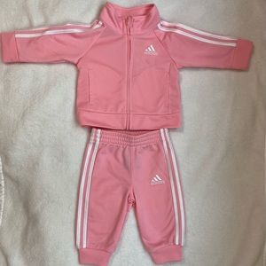 3 months baby girl Adidas set